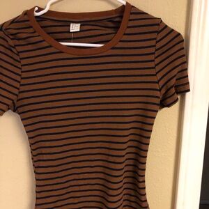 Women’s Brown Crop Top New Never Worn